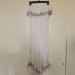 American Eagle Outfitters White Jumpsuit, Size Medium